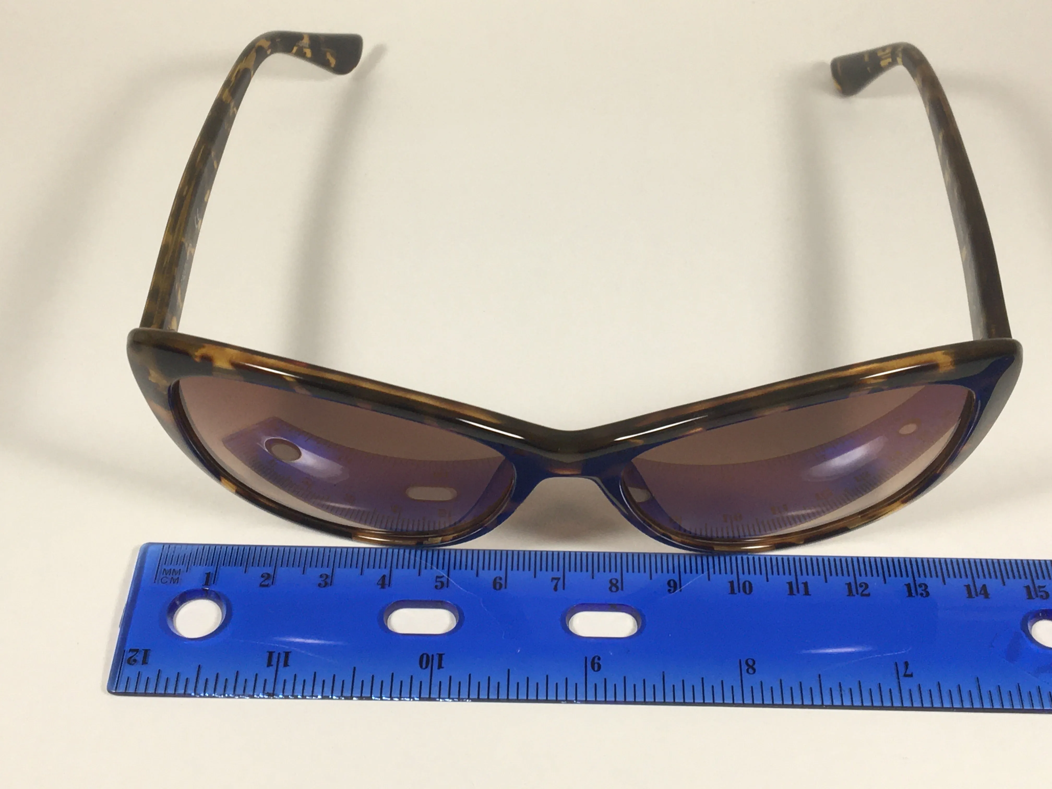Calvin Klein Cat Eye Sunglasses CK19560S 235 Brown Tortoise Frame Brown Gradient Lens