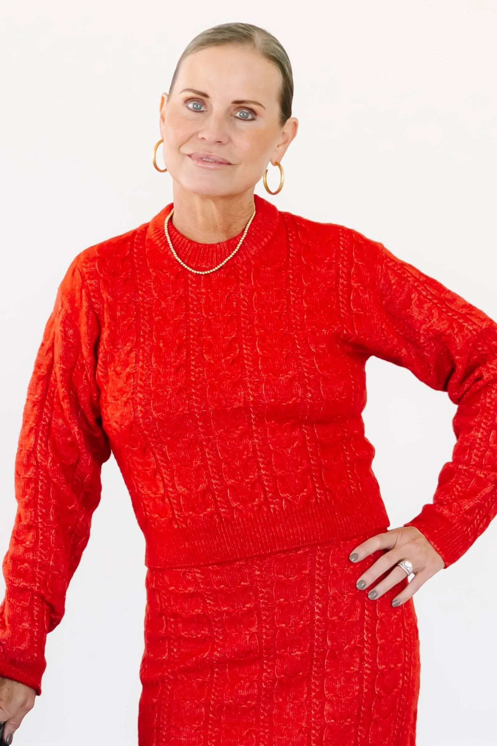 Carli Cable Knit Sweater