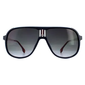 Carrera Sunglasses 1007/S PJP 9O Blue Silver Dark Grey Gradient