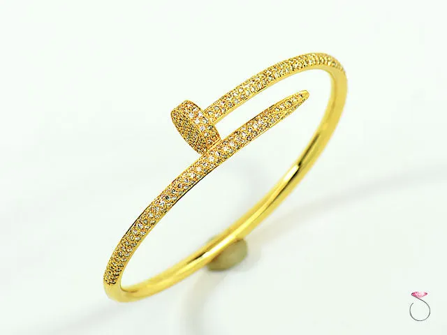 CARTIER JUSTE UN CLOU DIAMOND BRACELET, 2.26 CT.