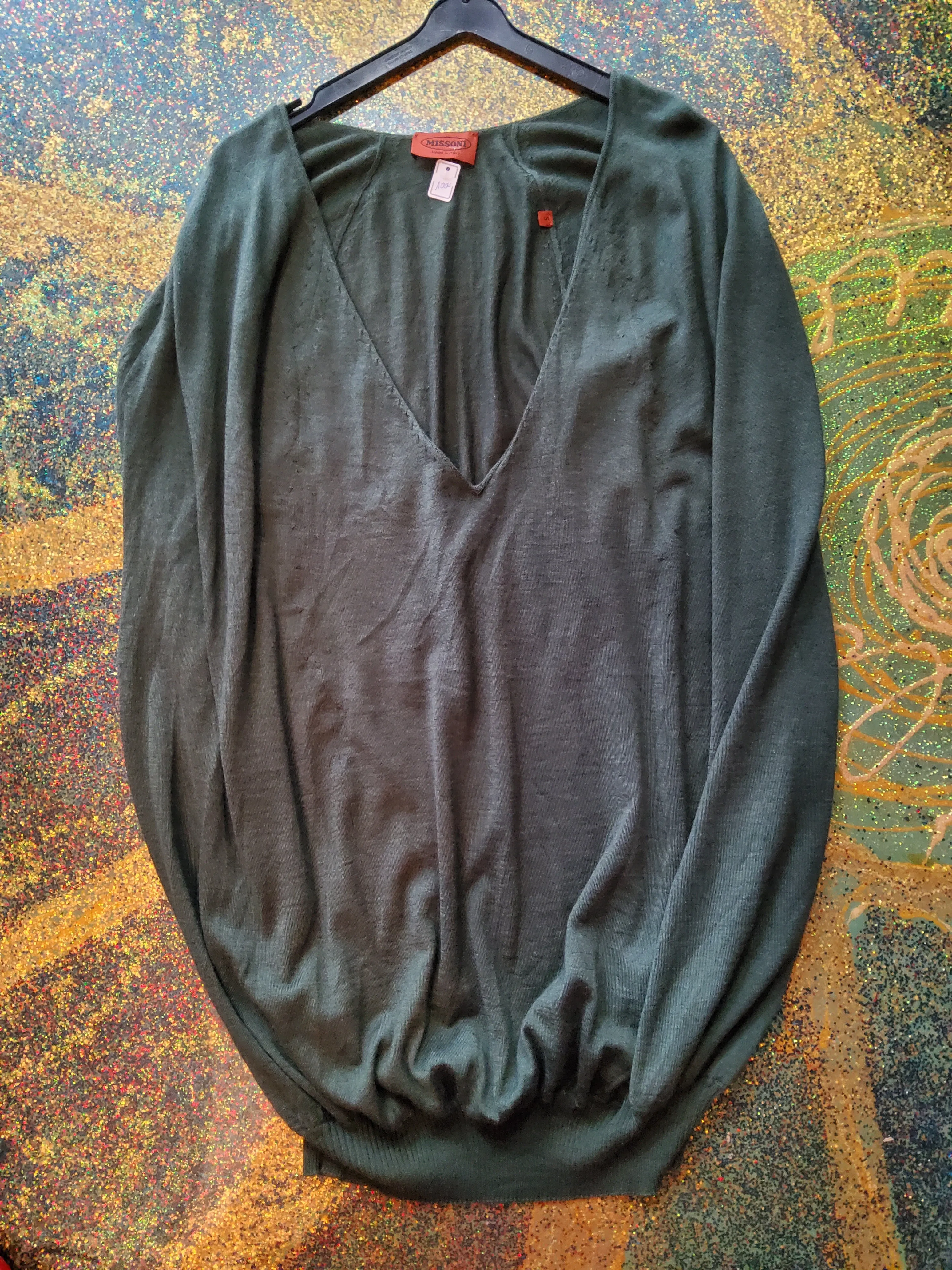 Cashmere and silk sweater