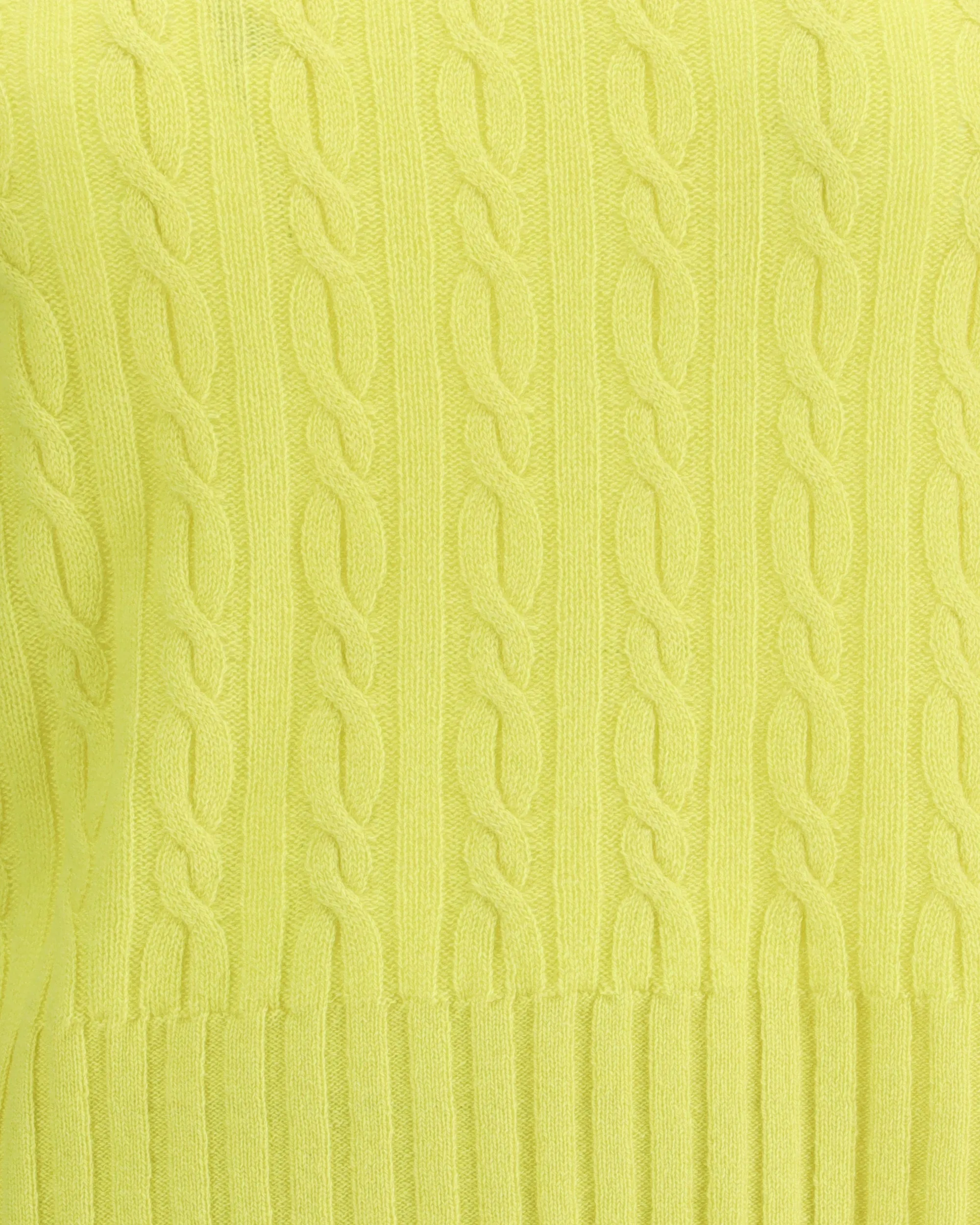 Cashmere Braided Sweater
