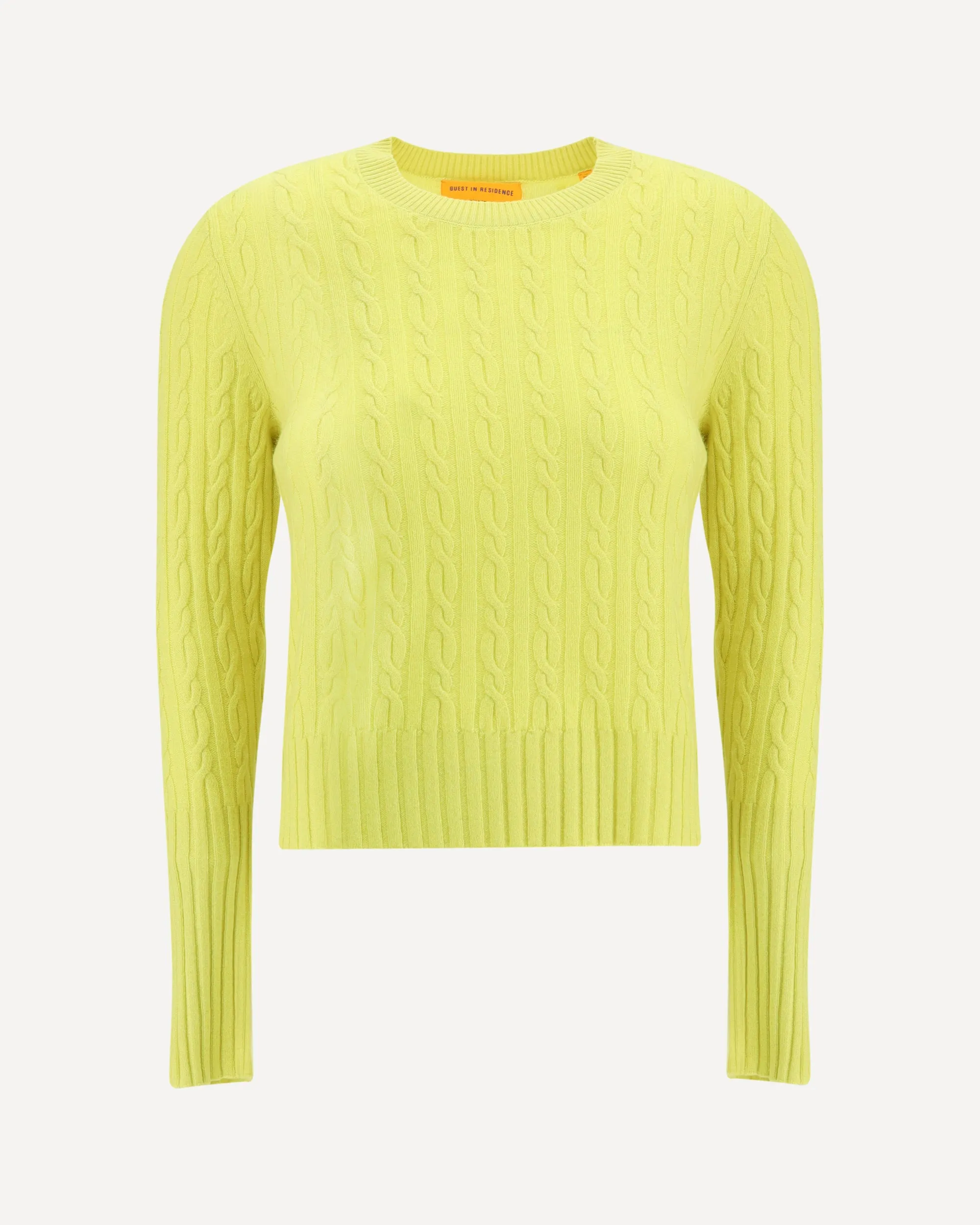 Cashmere Braided Sweater
