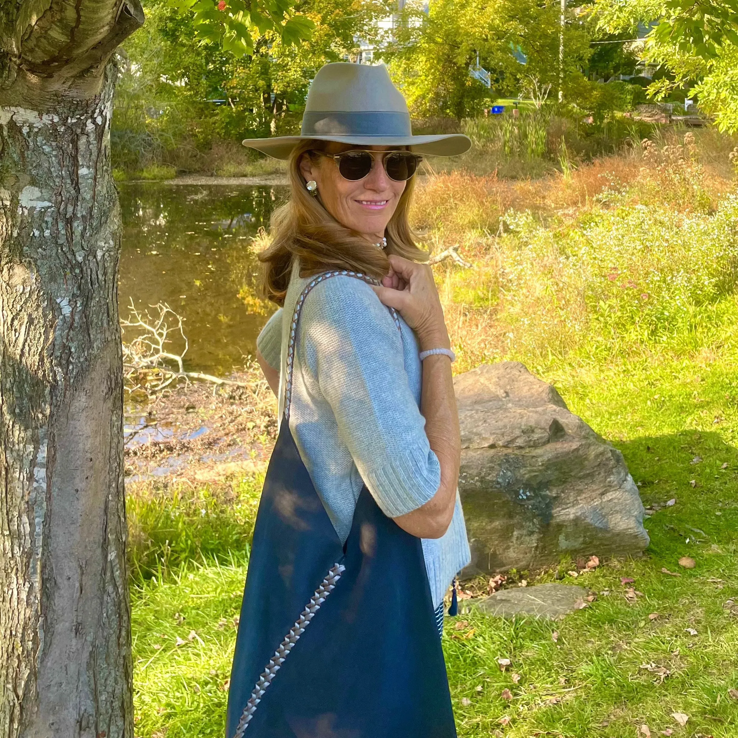 Cashmere Cable Sweater - Half Sleeve