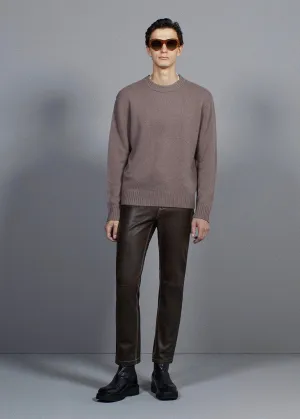Cashmere Crewneck (Dry Rose)