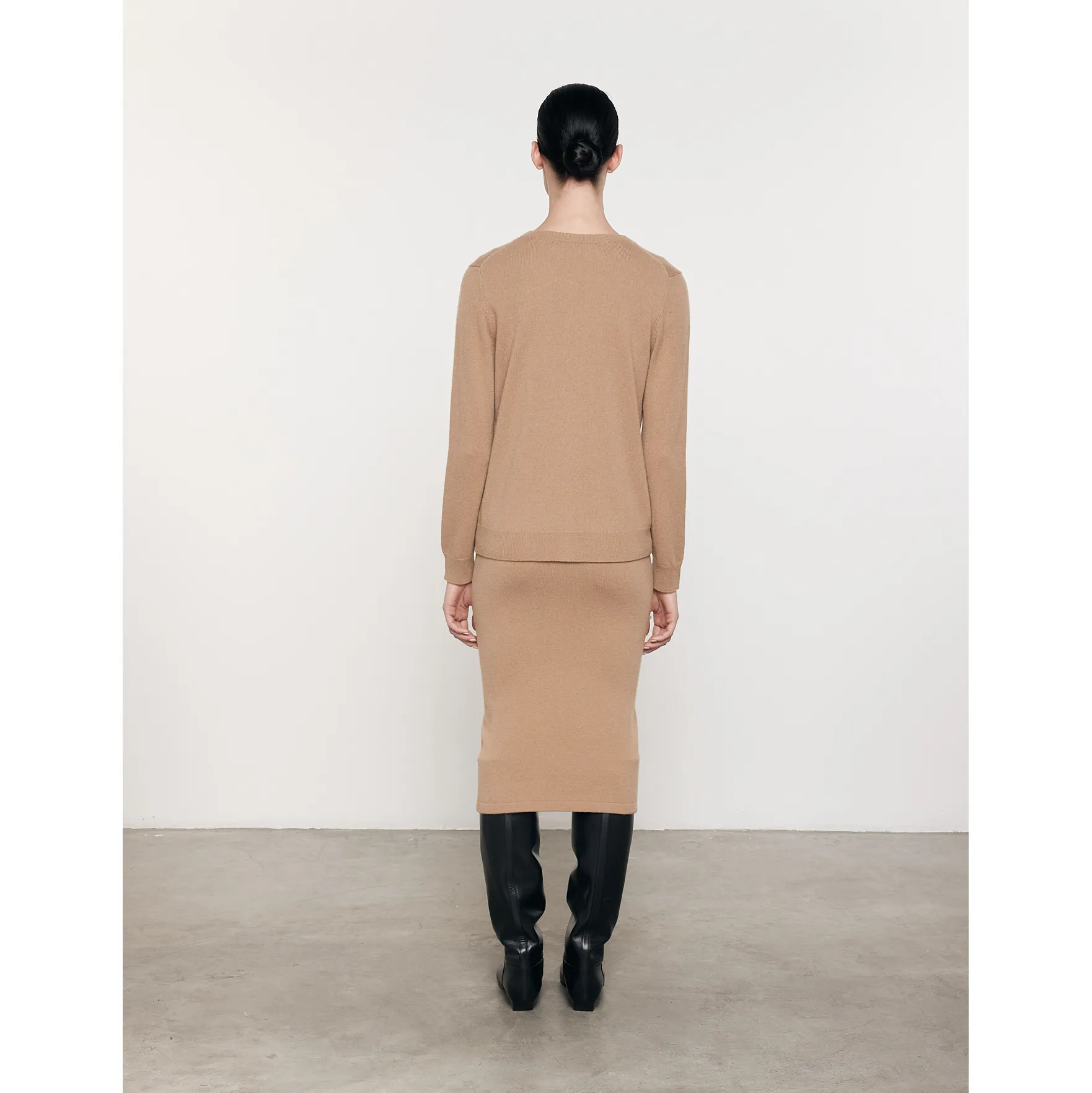 Cashmere Fitted Cardigan