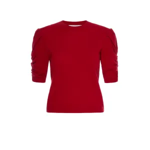 Cashmere Gathered Sweater - Trur