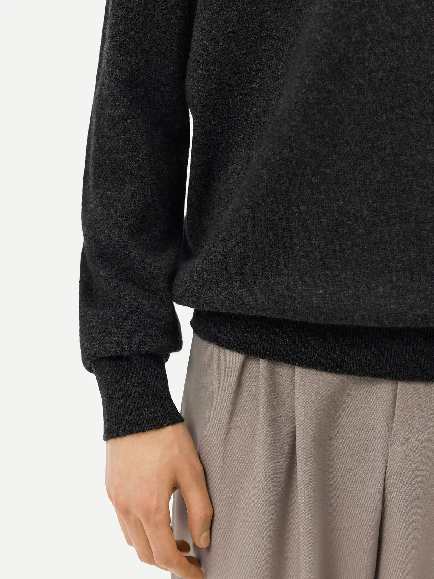 Cashmere Polo Sweater