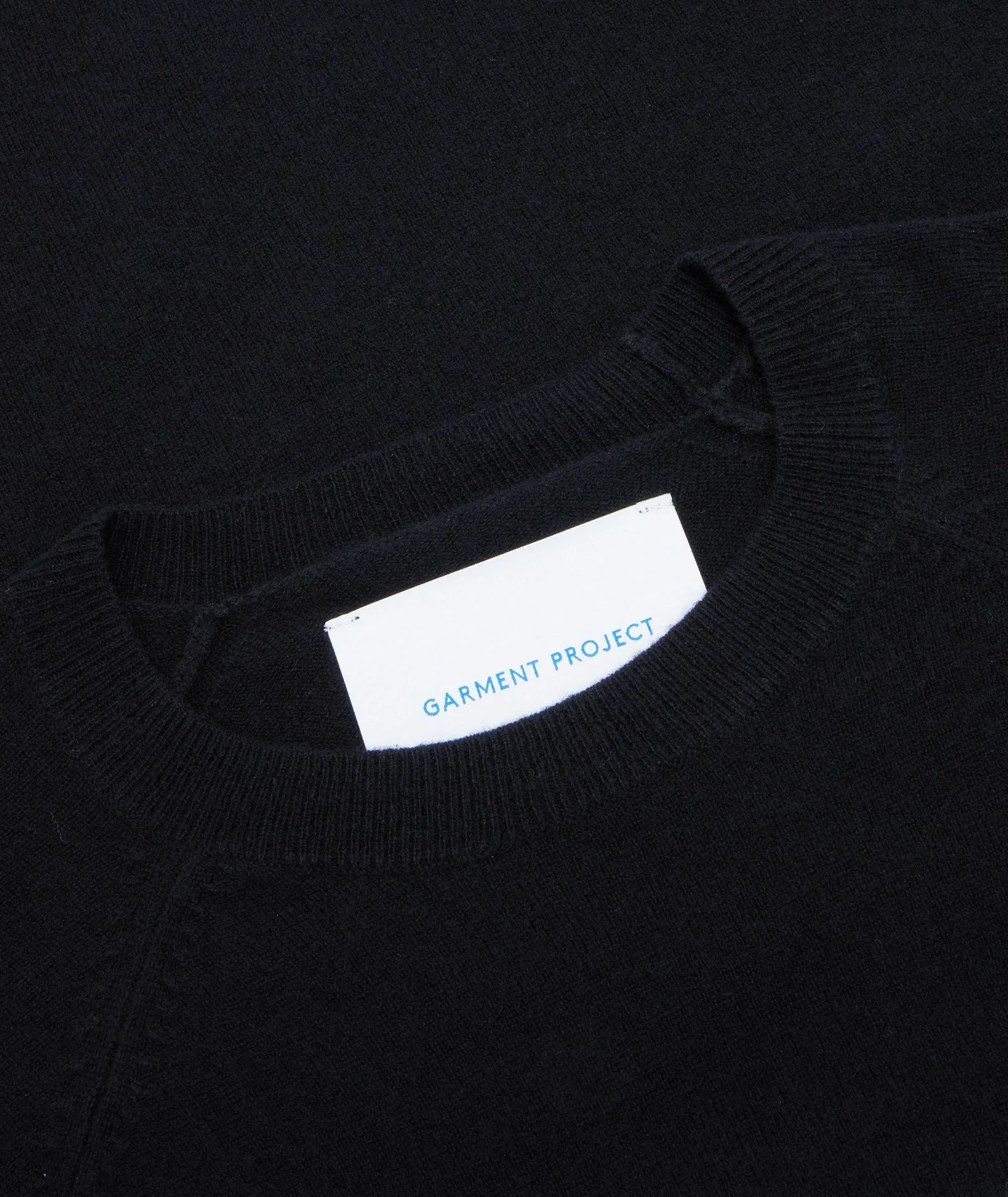 Cashmere Raglan Knit - Black