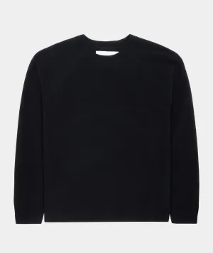 Cashmere Raglan Knit - Black