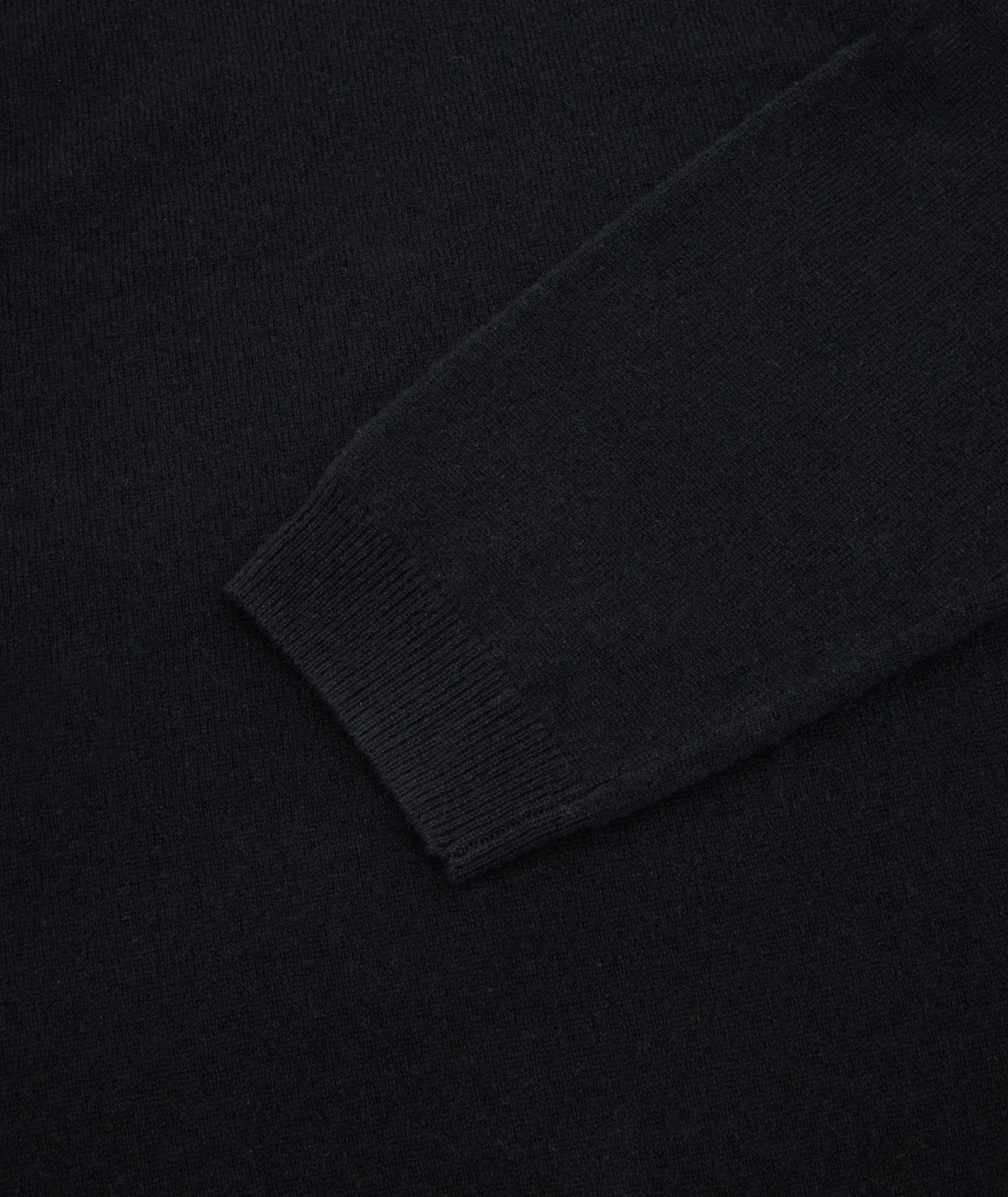 Cashmere Raglan Knit - Black