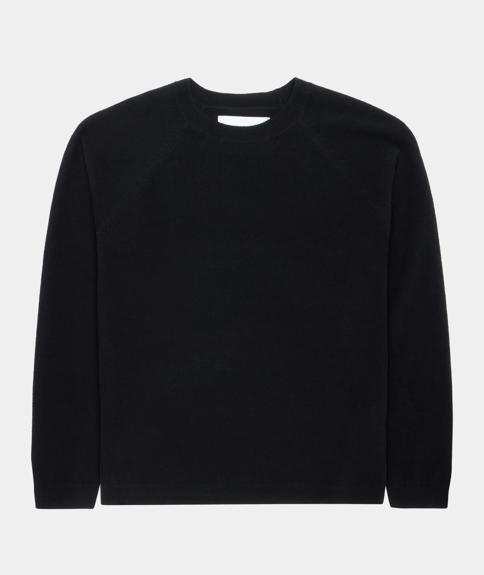 Cashmere Raglan Knit - Black