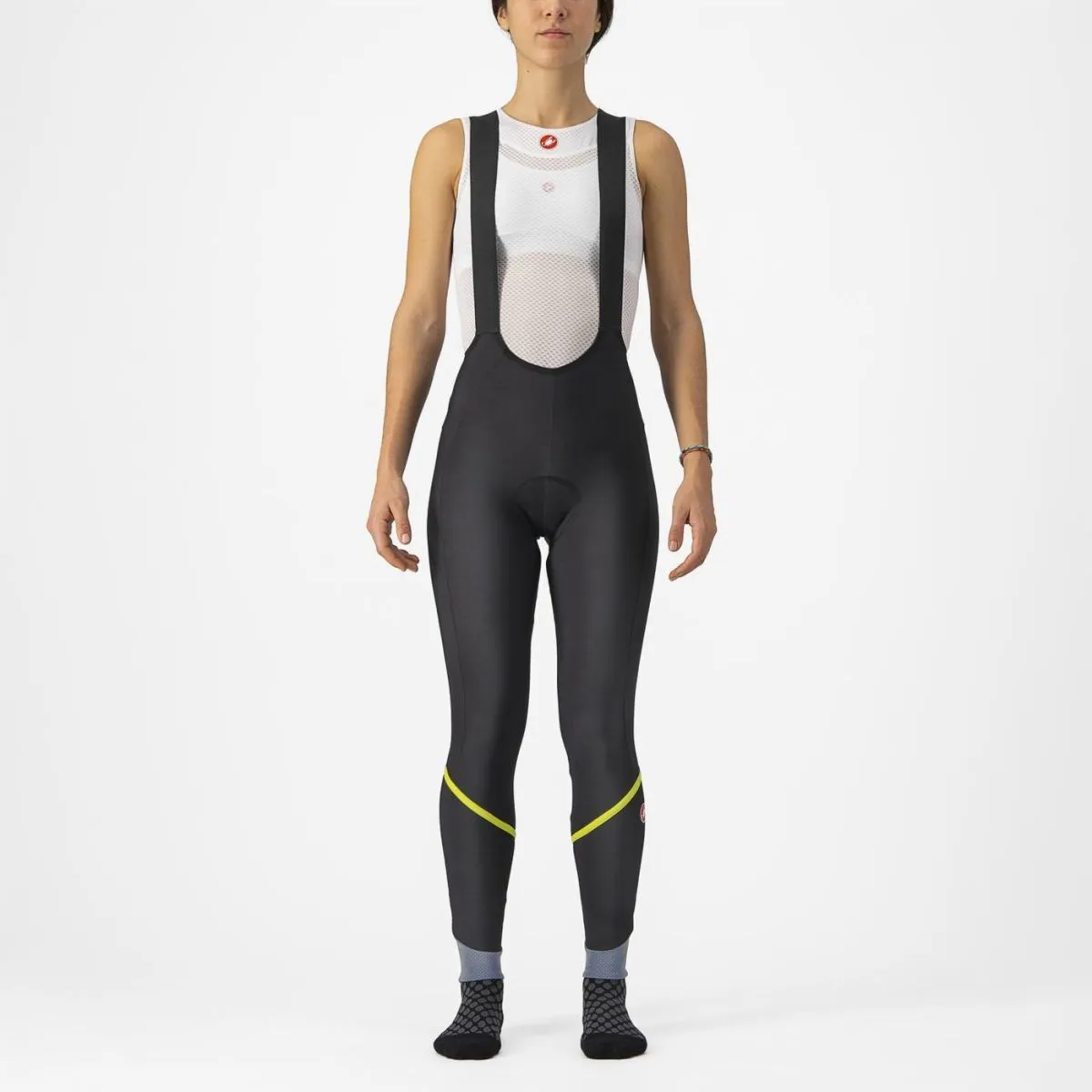 Castelli Women's Bibtight Velocissima DT Bibtight Black Reflex