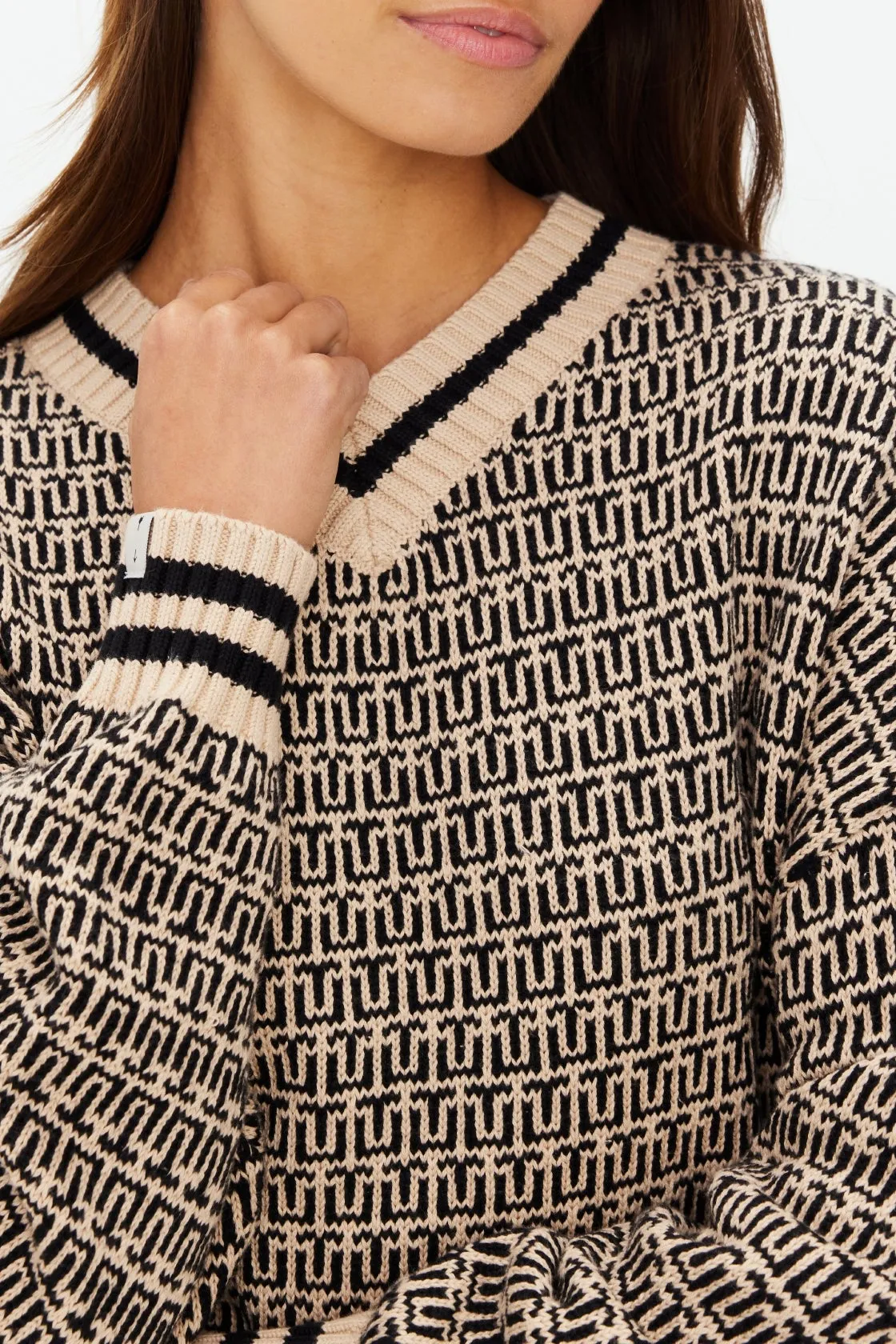 Castilla Millie Knit Sweater | Pebble