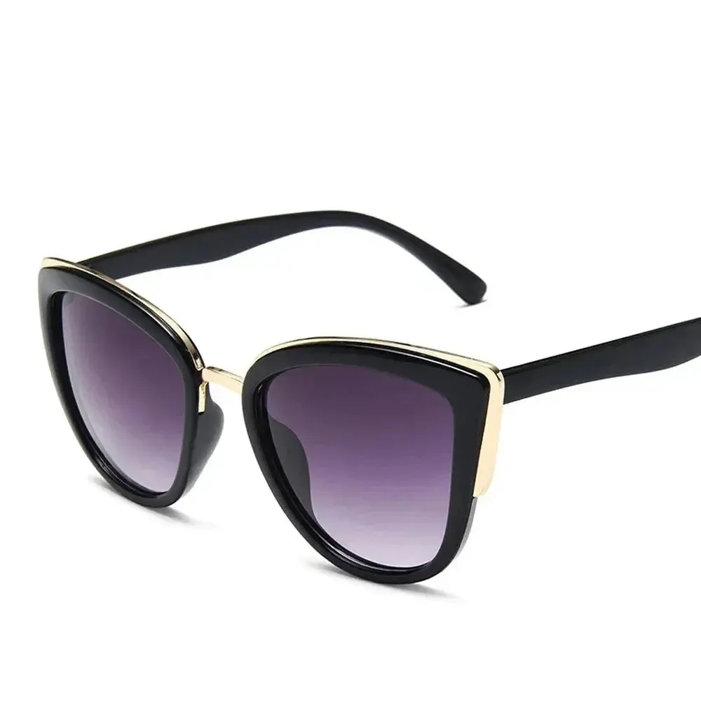 Cat eye Sunglasses Women Vintage Gradient Glasses Retro Cat eye Sun glasses Female Eyewear UV400