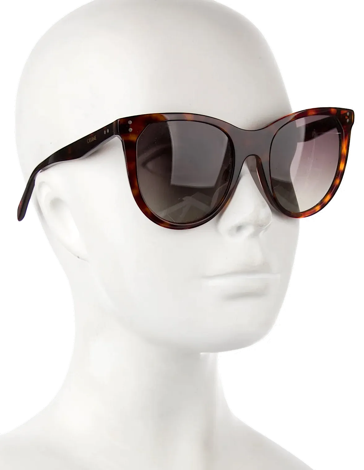 CELINE Paris. Vintage Heidi Slimane Oversize Gradient Sunglasses