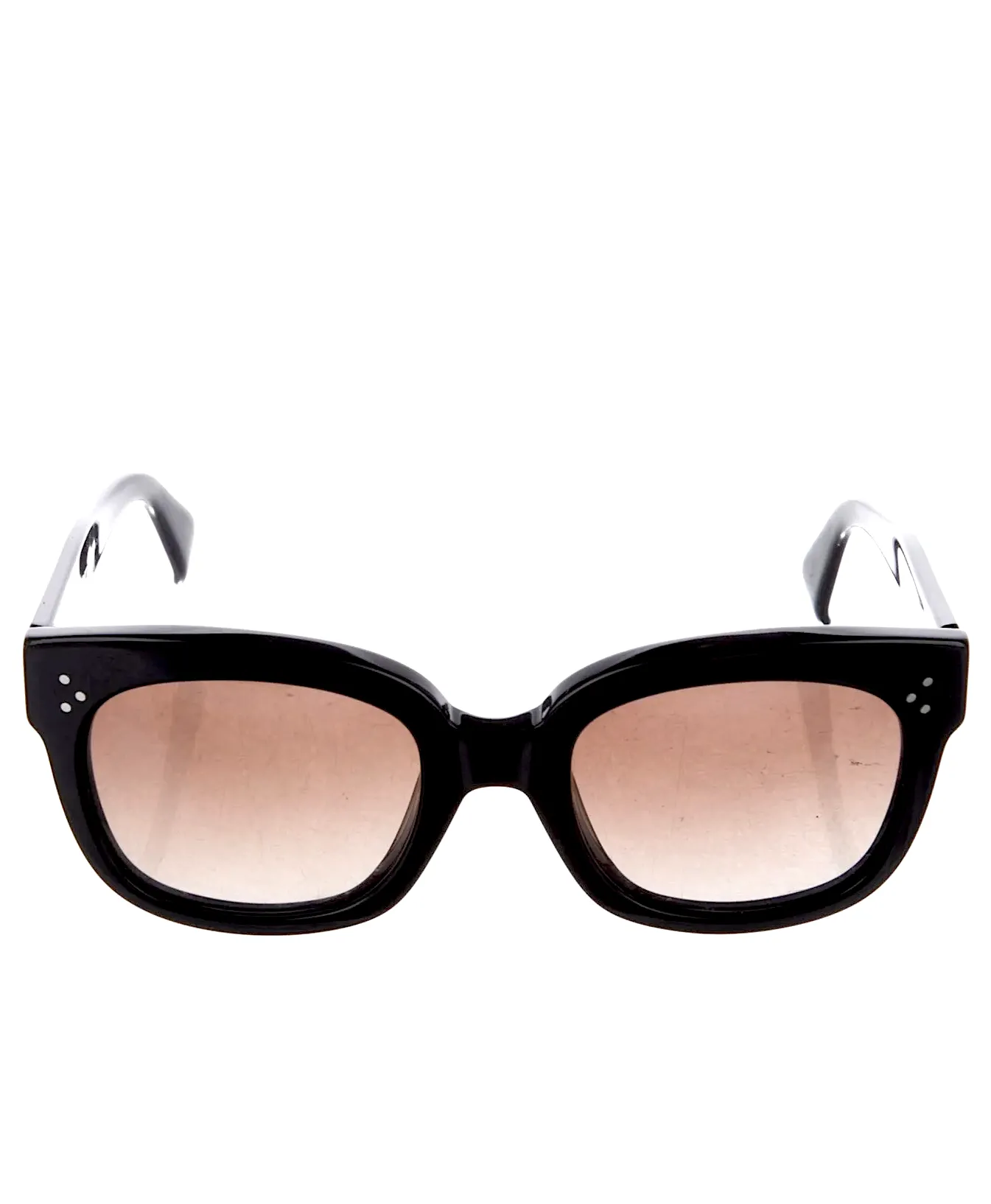 Celine Wayfarer Gradient Sunglasses by Phoebe Philo Paris. Black Acetate Gradient Lenses, Wayfarer Style
