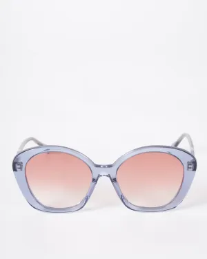 ch0081s-004 sunglasses - orange blue gradient
