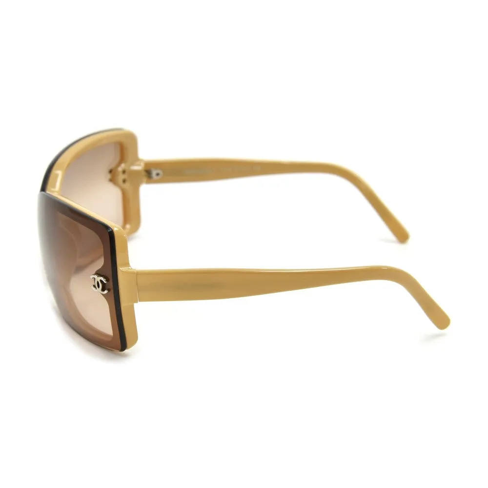 CHANEL CC GRADIENT TINT OVERSIZED SUNGLASSES