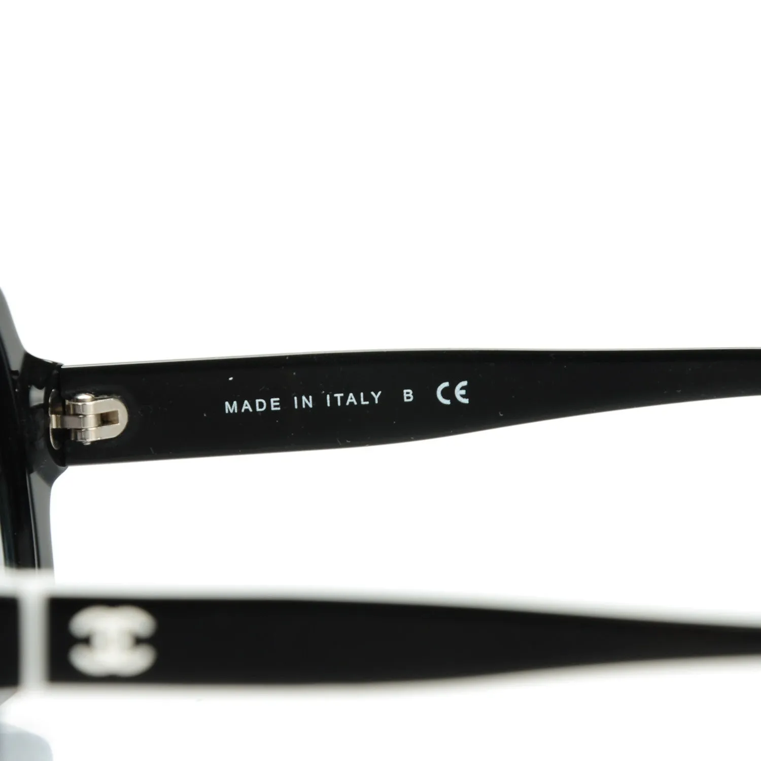 Chanel CC Logo Sunglasses 5143 Black White