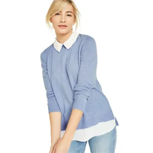 Charter Club Women's Layered Look Cashmere Sweater