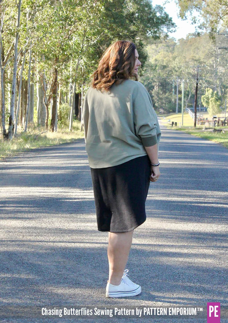 Chasing Butterflies | Batwing Top & Sweater Sewing Pattern