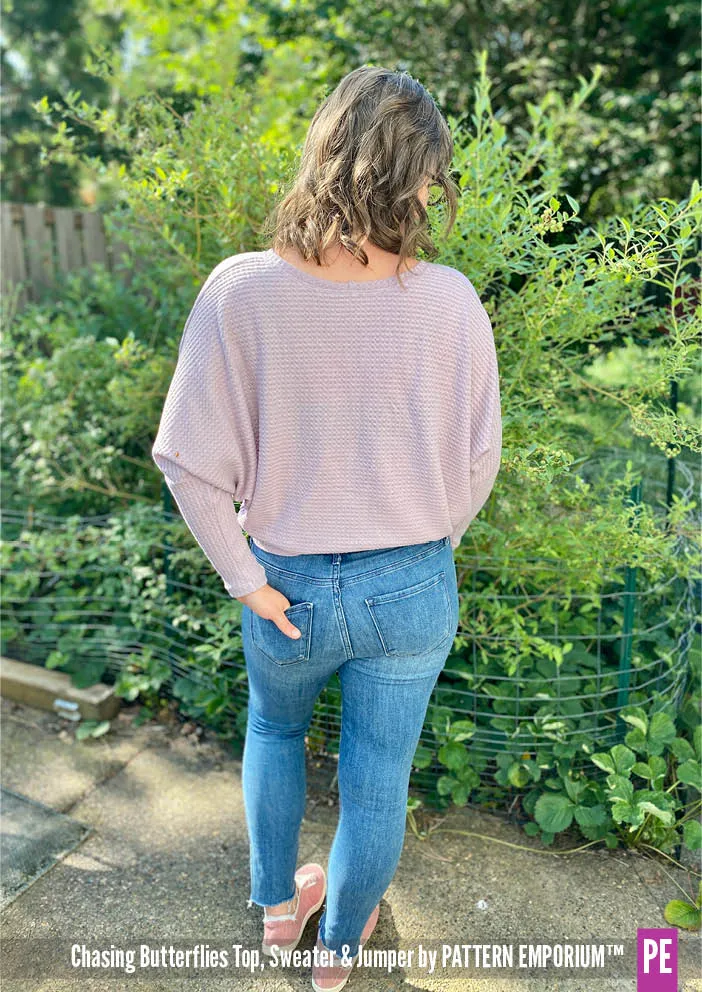 Chasing Butterflies | Batwing Top & Sweater Sewing Pattern