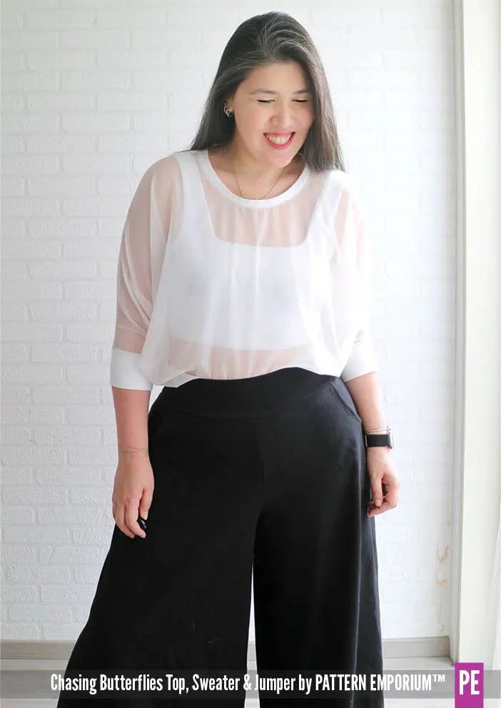 Chasing Butterflies | Batwing Top & Sweater Sewing Pattern
