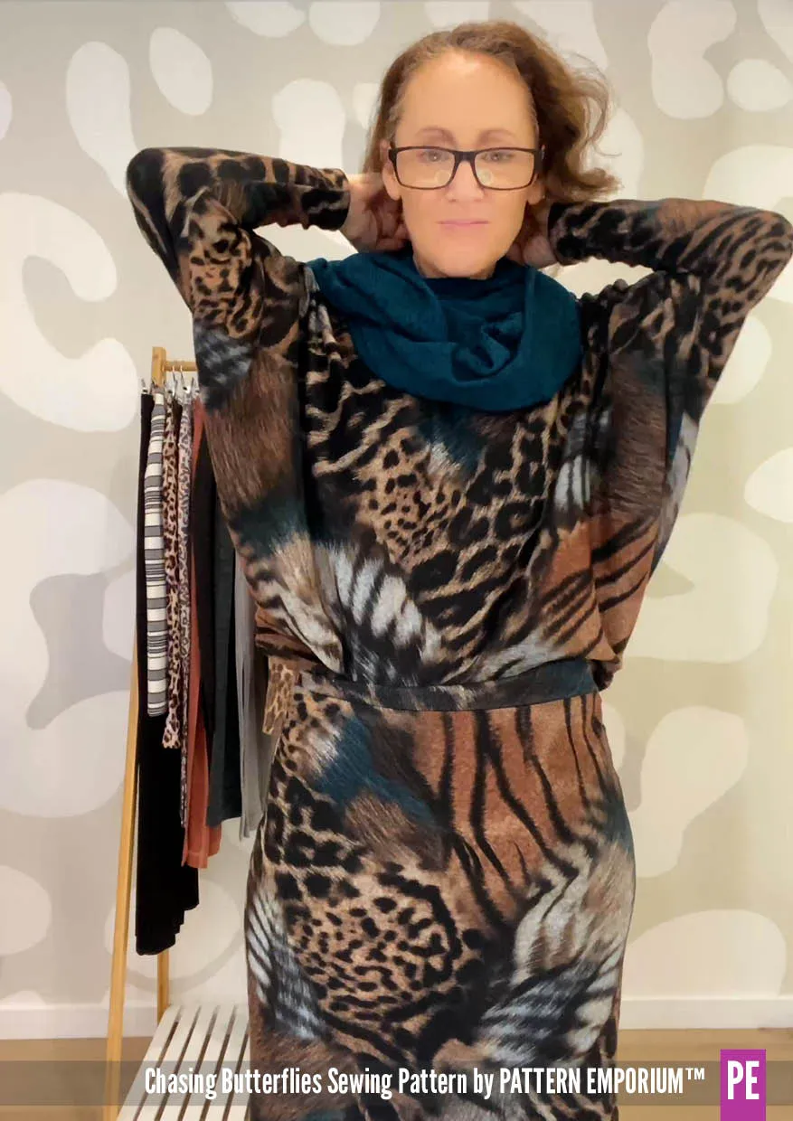 Chasing Butterflies | Batwing Top & Sweater Sewing Pattern