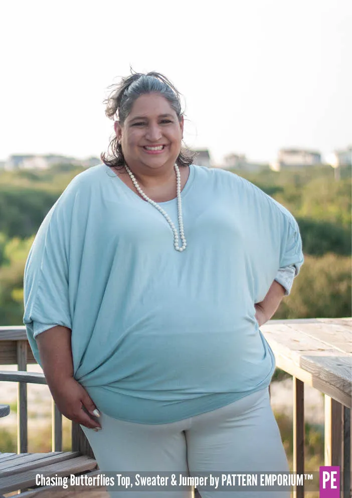 Chasing Butterflies | Batwing Top & Sweater Sewing Pattern