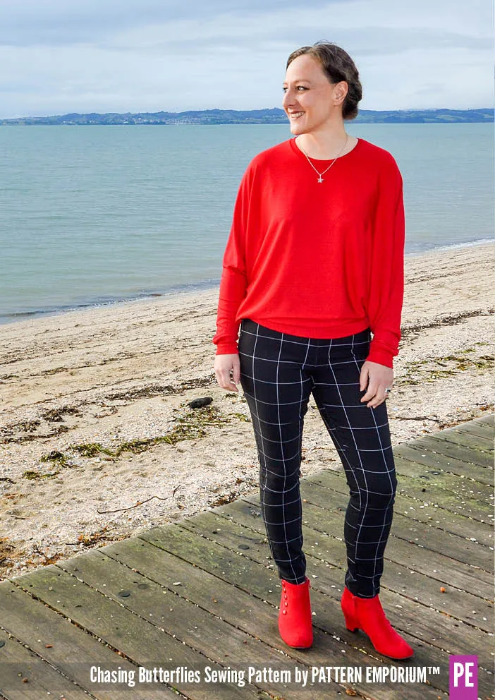 Chasing Butterflies | Batwing Top & Sweater Sewing Pattern