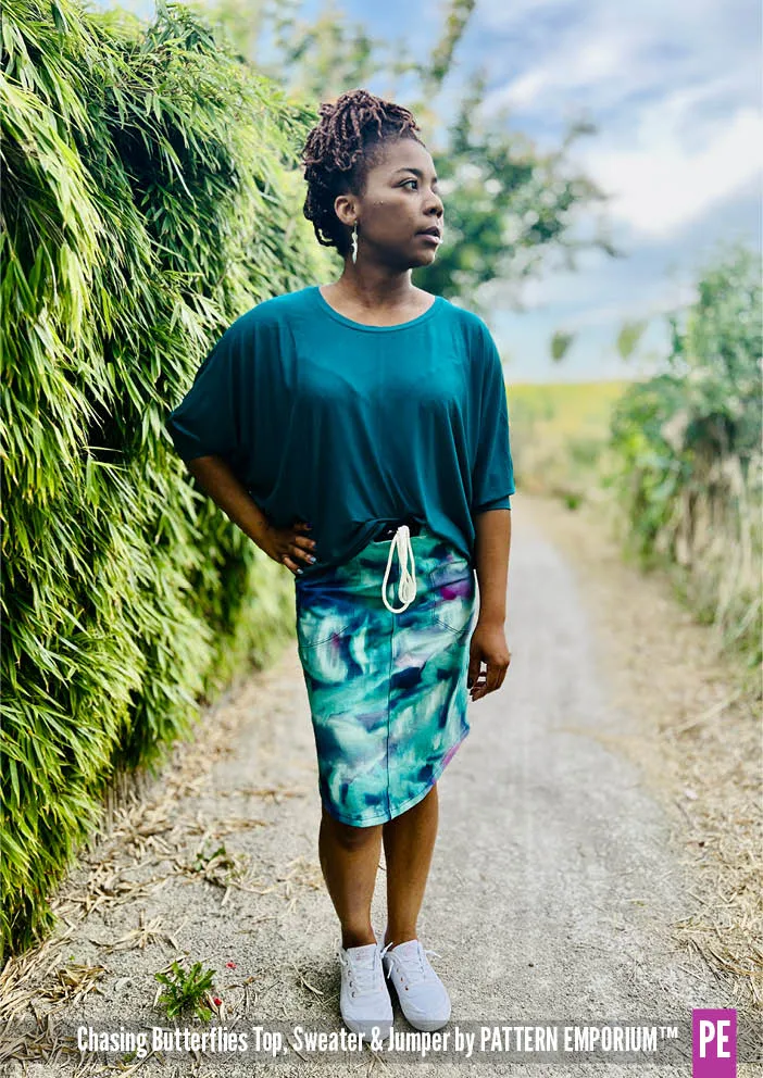 Chasing Butterflies | Batwing Top & Sweater Sewing Pattern
