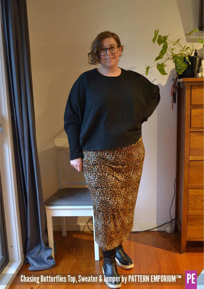 Chasing Butterflies | Batwing Top & Sweater Sewing Pattern