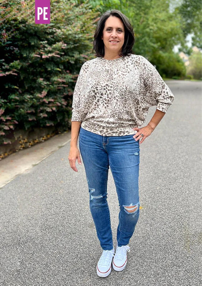 Chasing Butterflies | Batwing Top & Sweater Sewing Pattern