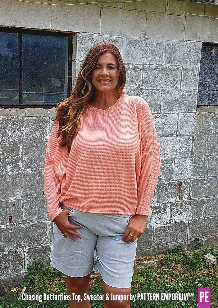 Chasing Butterflies | Batwing Top & Sweater Sewing Pattern