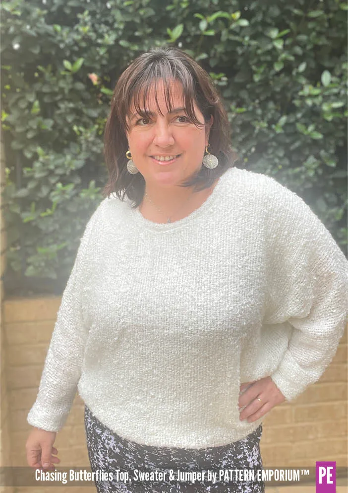 Chasing Butterflies | Batwing Top & Sweater Sewing Pattern