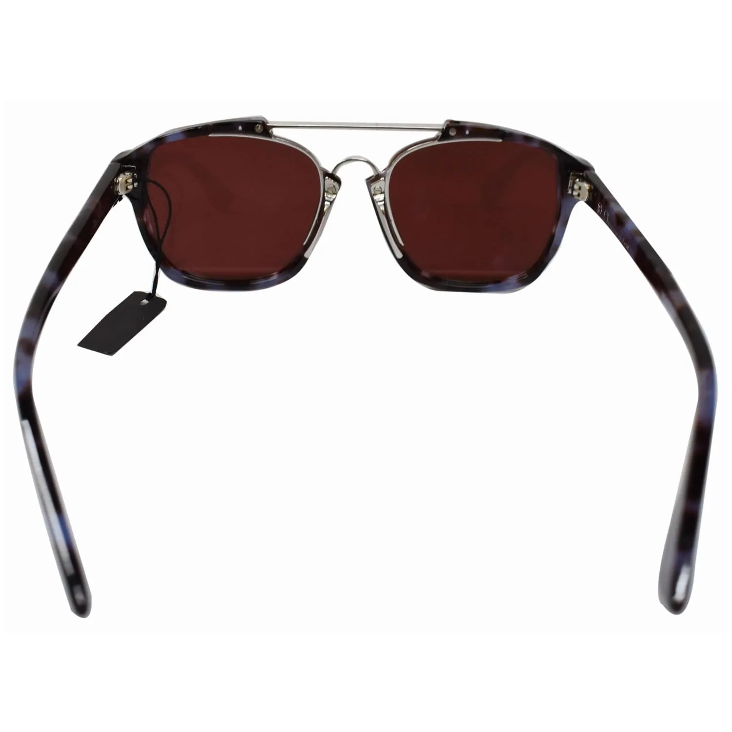 Christian Dior Abstract YH0/A1 58 Women Havana Sunglasses Orange Mirrored Lens