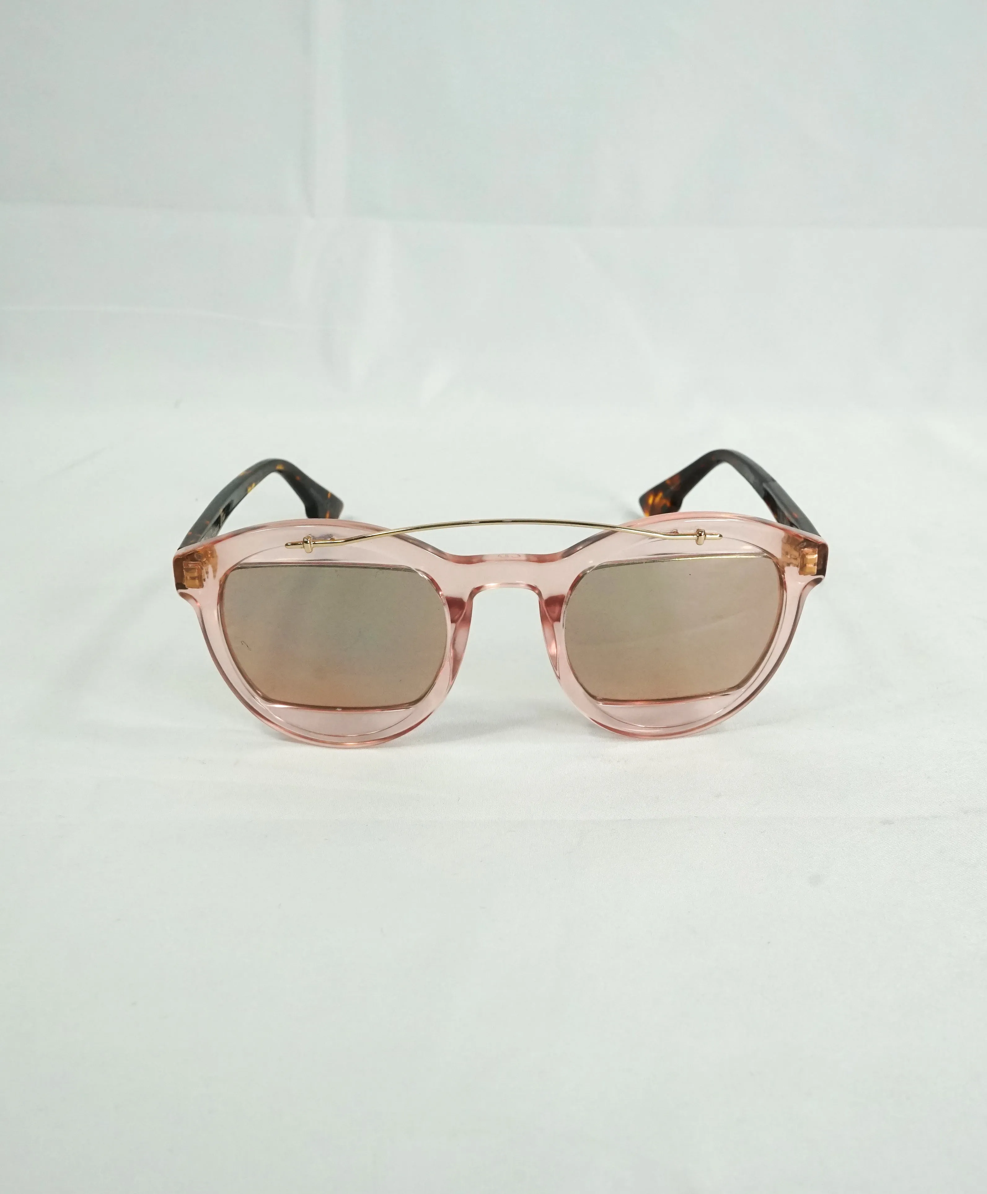 CHRISTIAN DIOR - "Dior Mania" N710J Rose Pink Tortoise Shell Sunglasses - 50-24 150