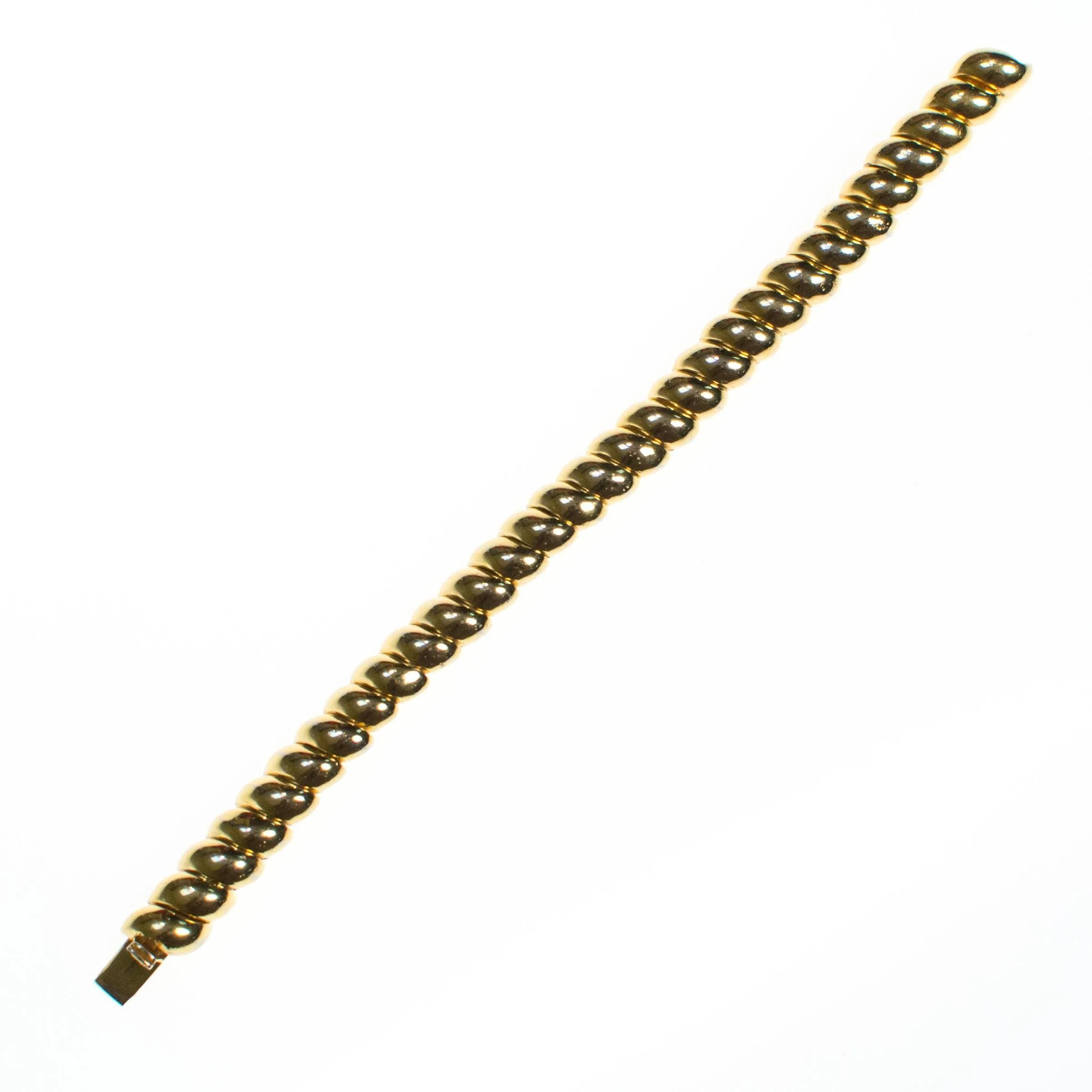 Ciner Gold Roller Bracelet