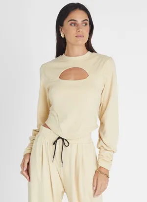 Citrine Corset Sweater