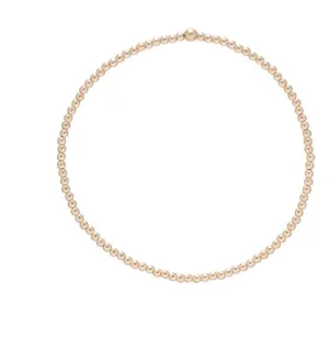 Classic 2mm Bead Bracelet