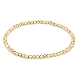 Classic 3mm Gold Bracelet