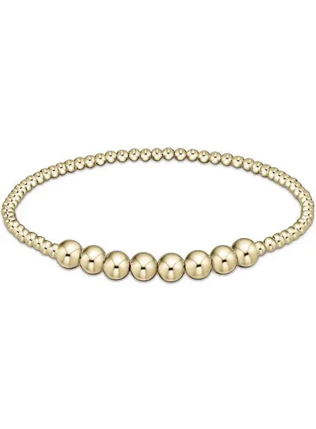 Classic Beaded Bliss 2.5mm Bead Bracelet