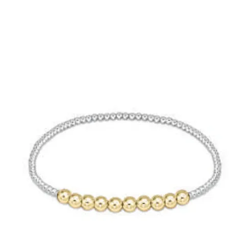 Classic Beaded BLISS 2mm - 4mm Mixed Metals