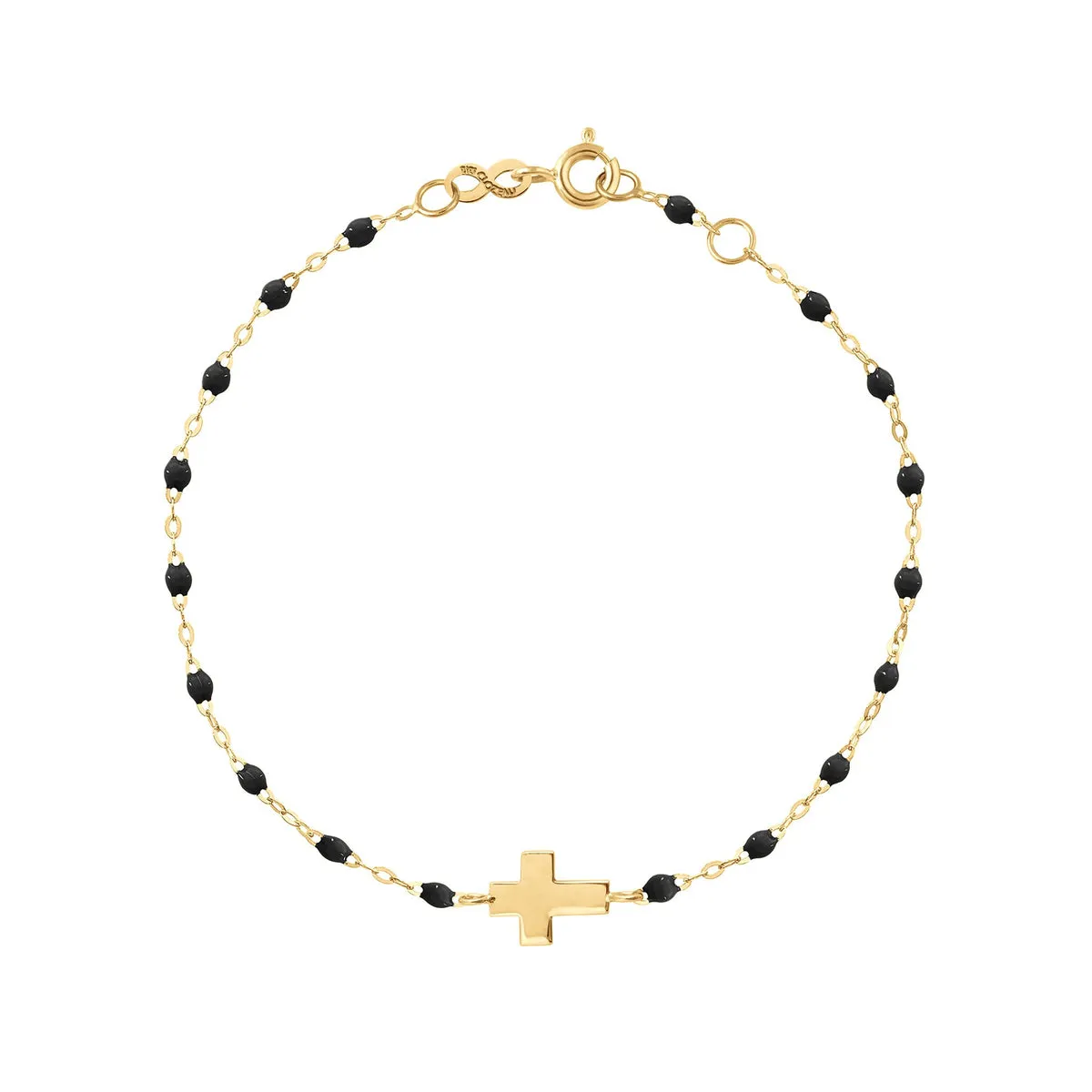 Classic Cross Bracelet in Yellow Gold