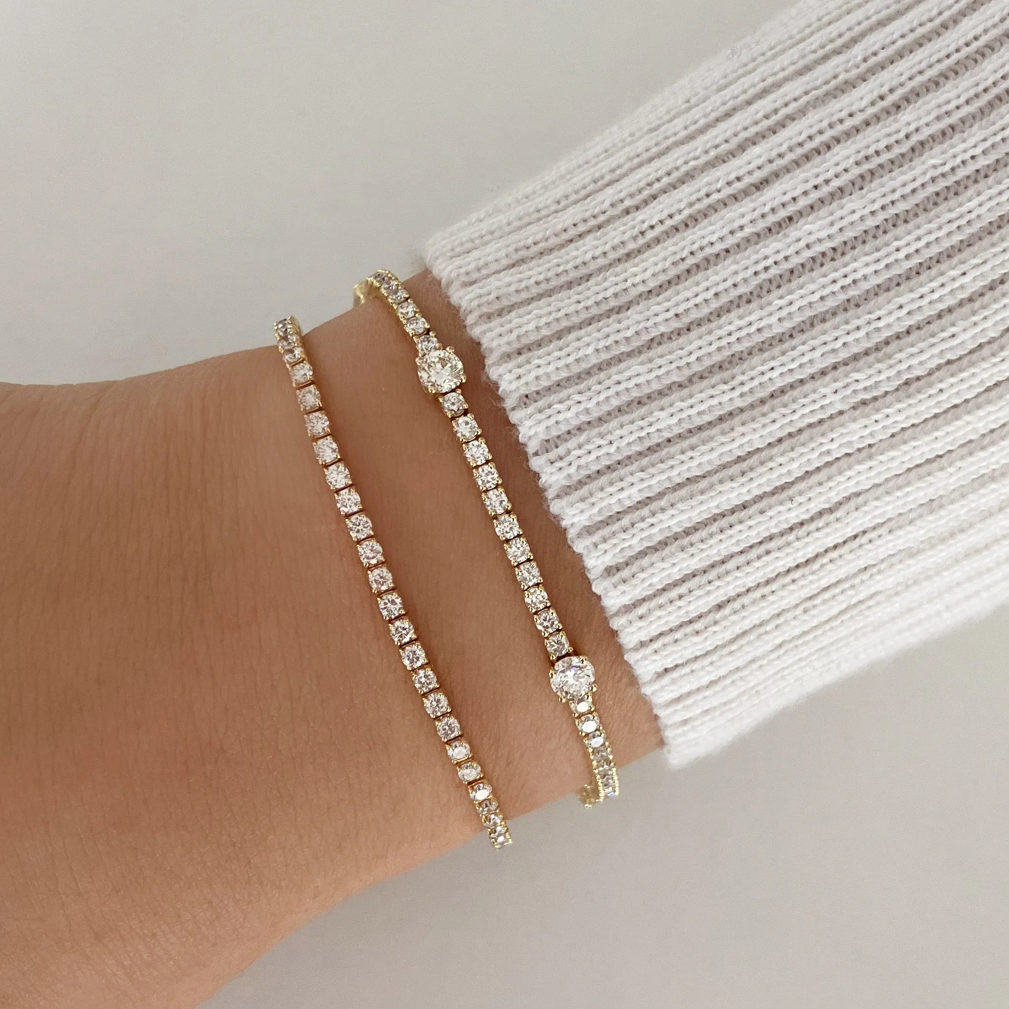 Classic Diamond Tennis Bracelet 2cts