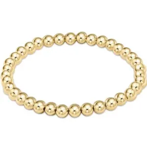 Classic Gold 5mm Bead Bracelet