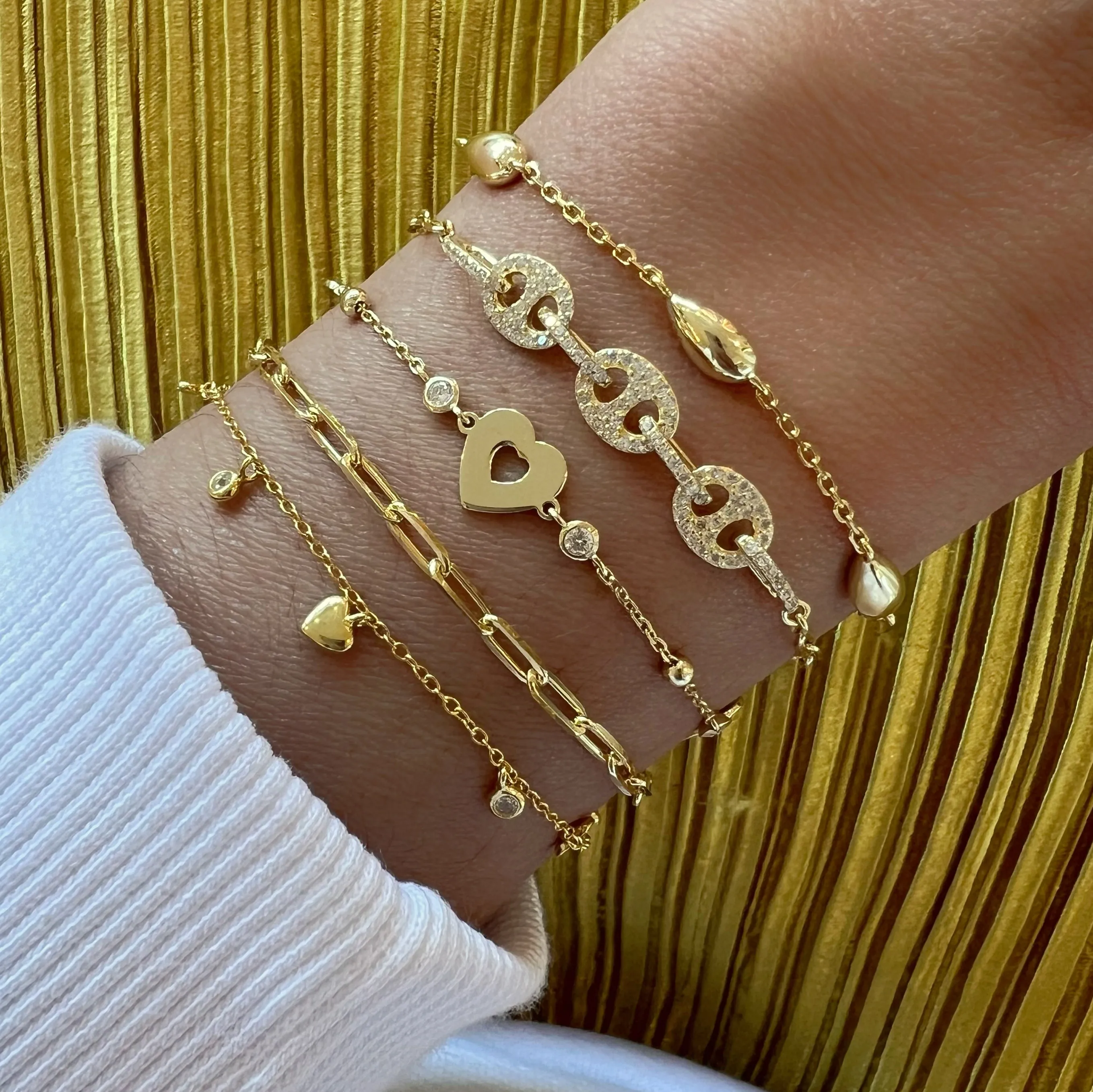 Classic Paperclip Bracelet