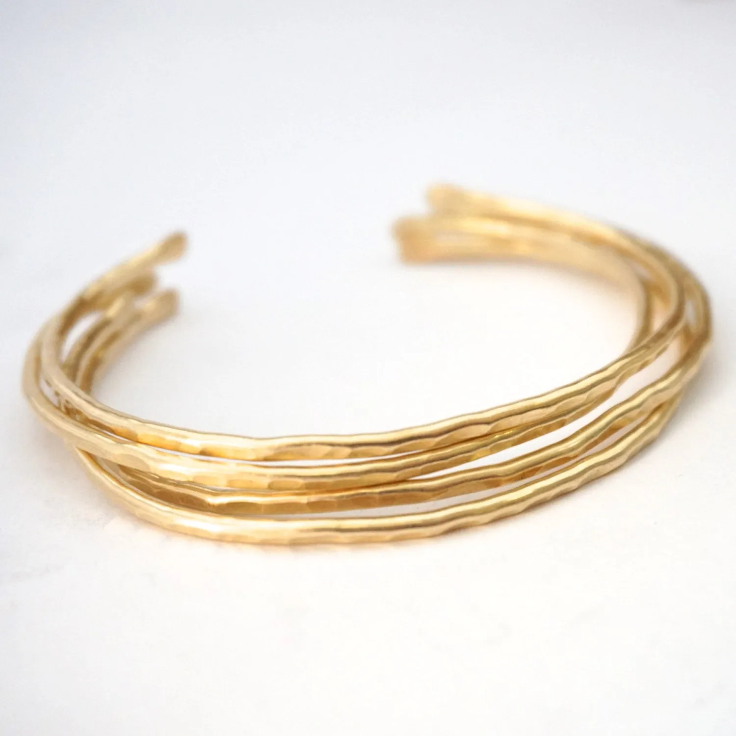 Classic Stacking Bracelets! Affordable Hand-Made Adjustable Boho Bangle Bracelets - 0079