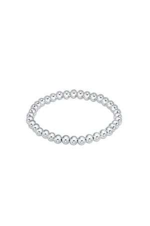 Classic Sterling 5mm Bead Bracelet